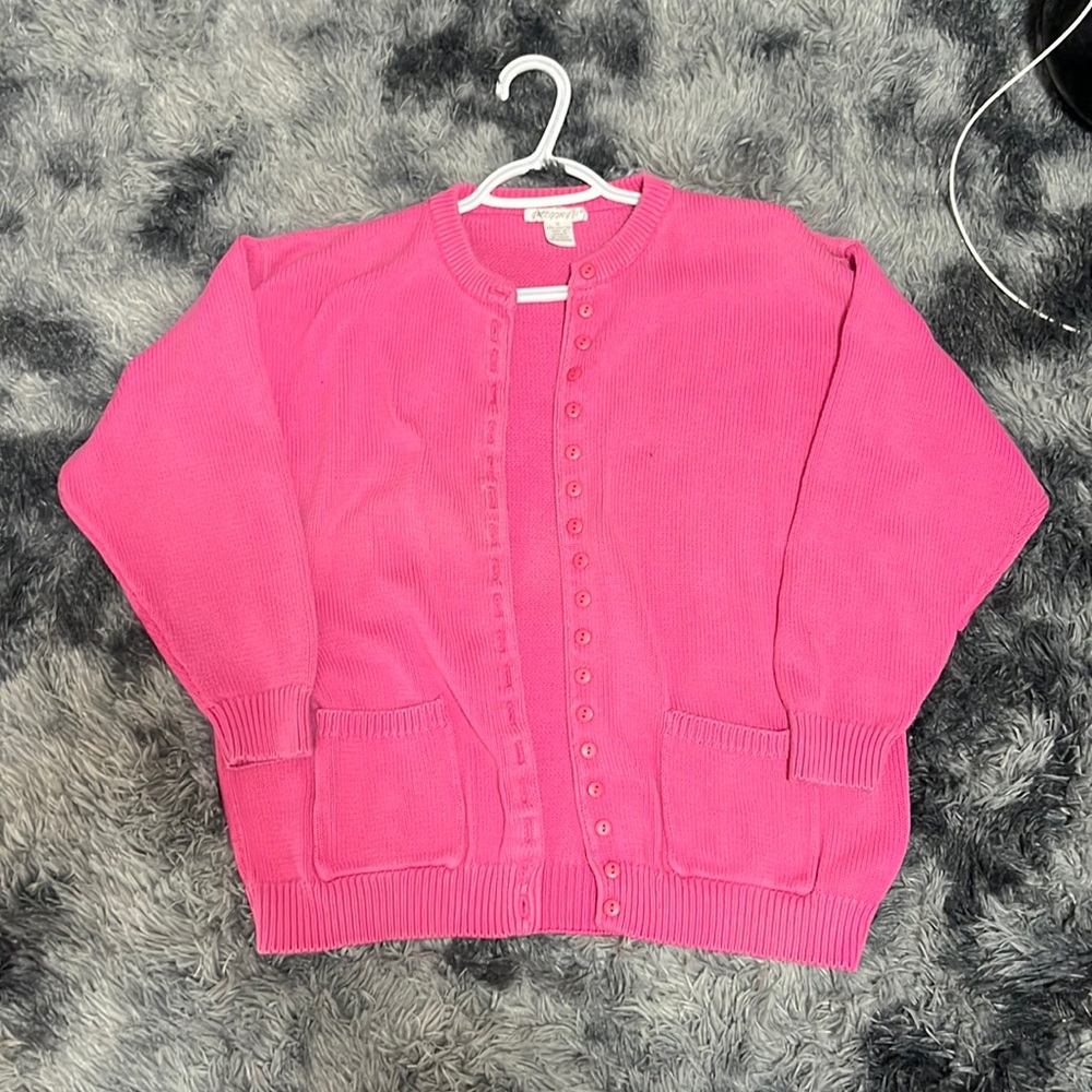Vintage pink cardigan